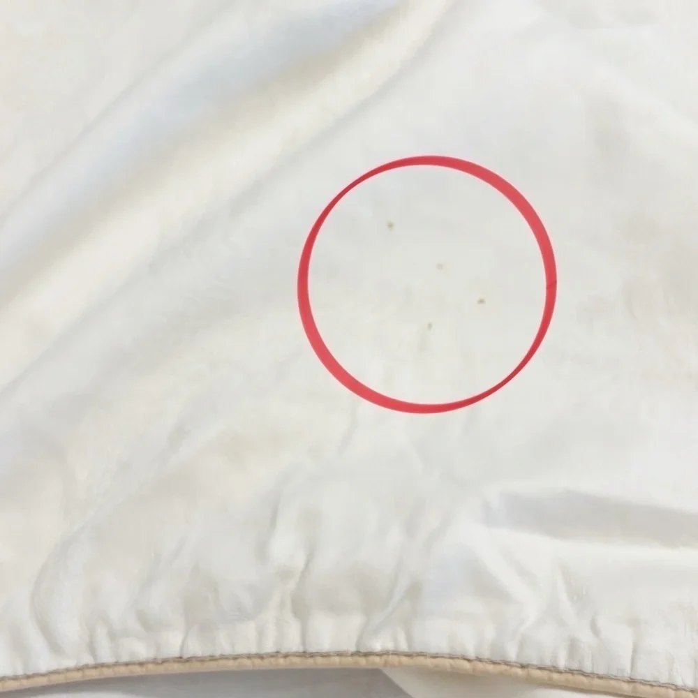 KITAN Ivory With Beige Piping MADISON Duvet Cover Cotton Sateen Israel Twin